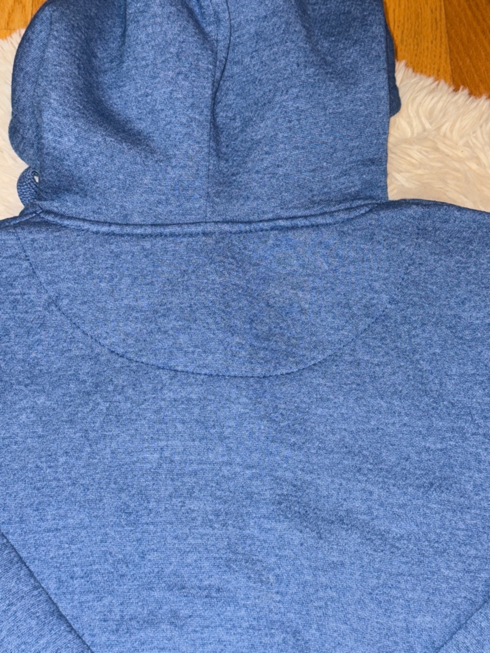 🏒🥅Bauer Hockey Men's Heather Blue Hooded Sweatshirt size medium - Picture 5 of 8
